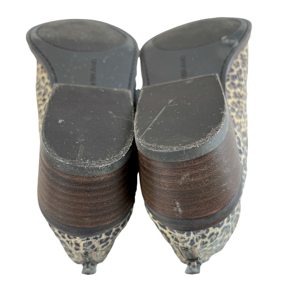 Lucky Brand Fai Cheetah Print Ankle Booties Size 5.5M - Picture 10 of 16